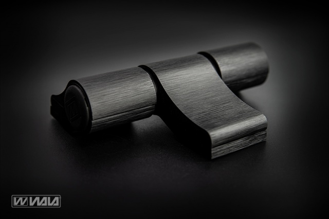 Surface hinges WX 3-wings asymmetric C-35 Black anode F40