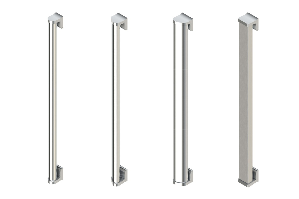 Z1 rails for door infill panels