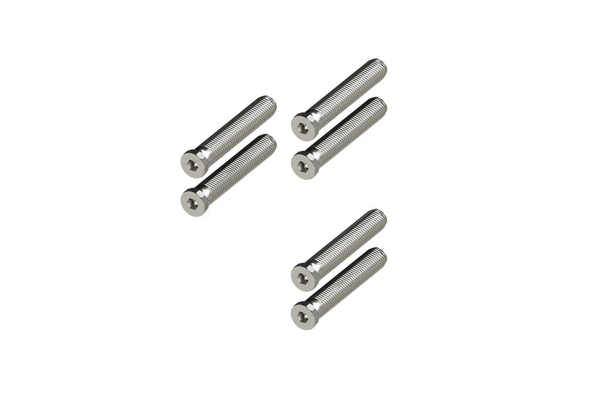 Quick-fastening screws 71,5mm (3-wings)