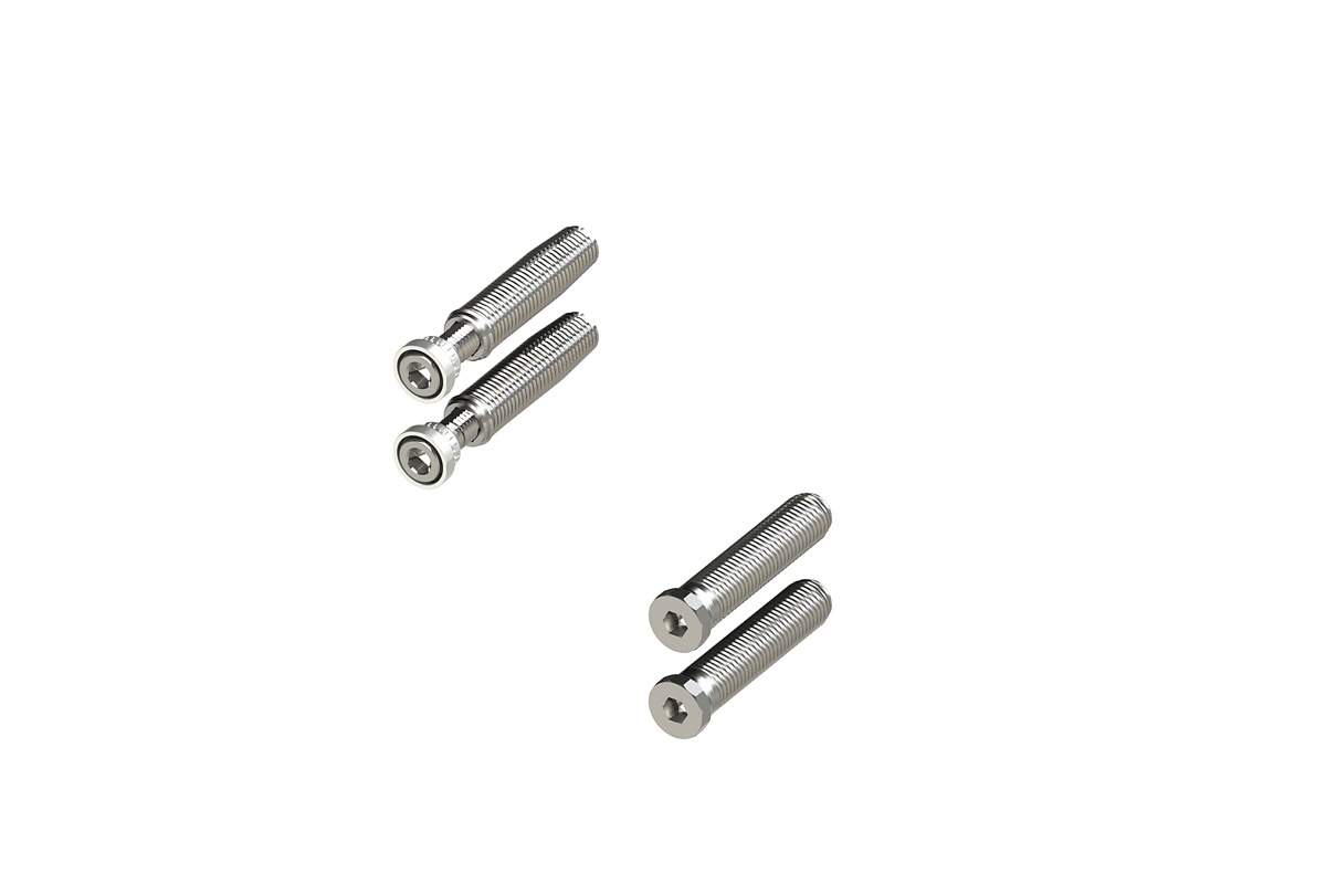 Dübel TKO 48mm und Quick-fastening screws 58,5mm - 2-flügelig