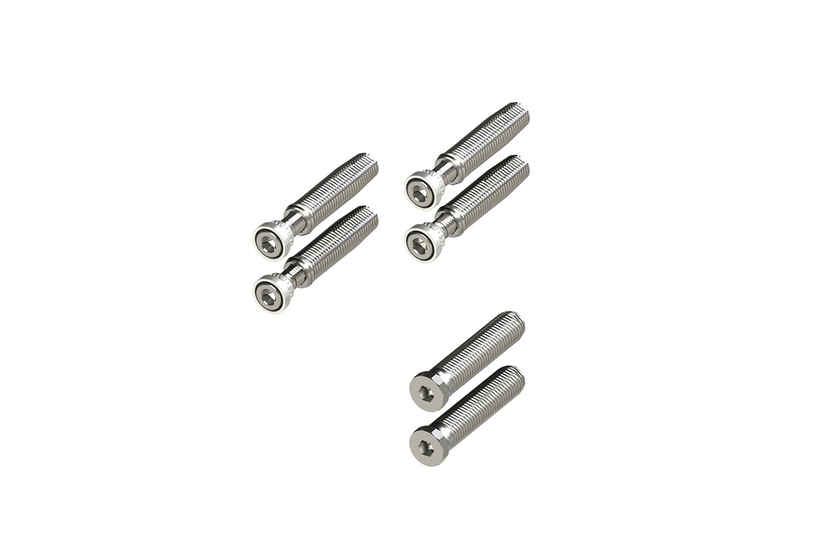 Dübel TKO 48mm und Quick-fastening screws 58,5mm - 3-flügelig