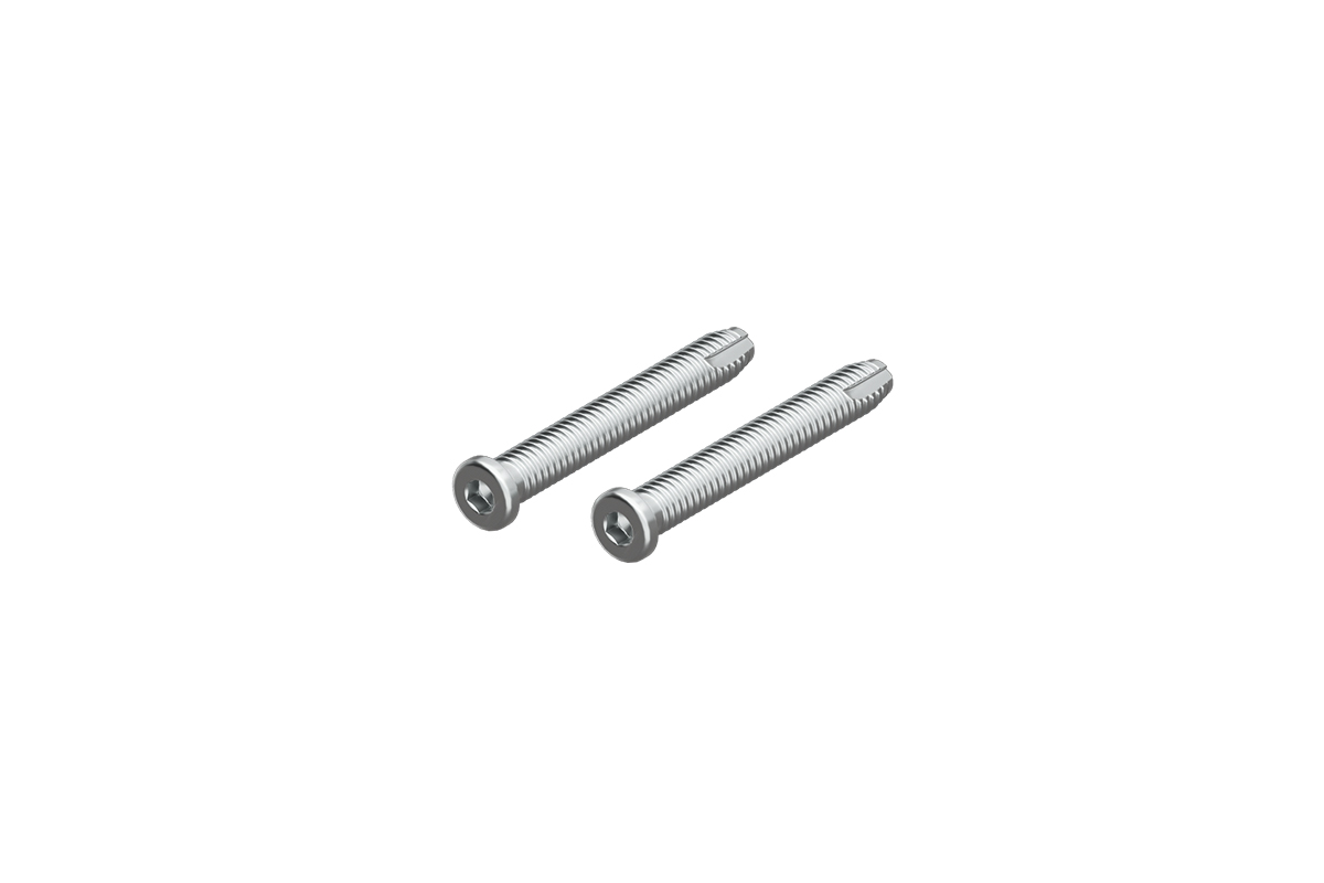 Śruba dyblowa ALUMINIUM / PCV uniwersalny jednostronny