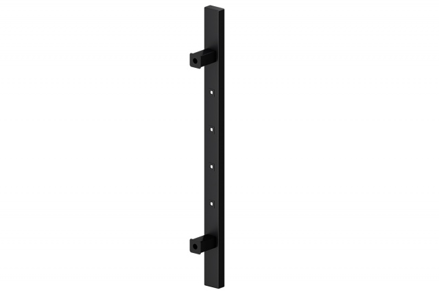 QA10 RAL9005 40x20 LED холодный белый квадрат в трубке ручки