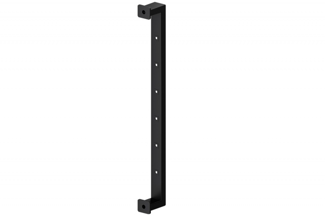 QA90 RAL9005 40x20 LED холодный белый квадрат в трубке ручки