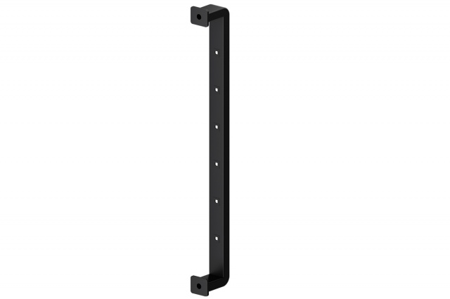 QA90C RAL9005 40x20 LED холодный белый квадрат в трубке ручки