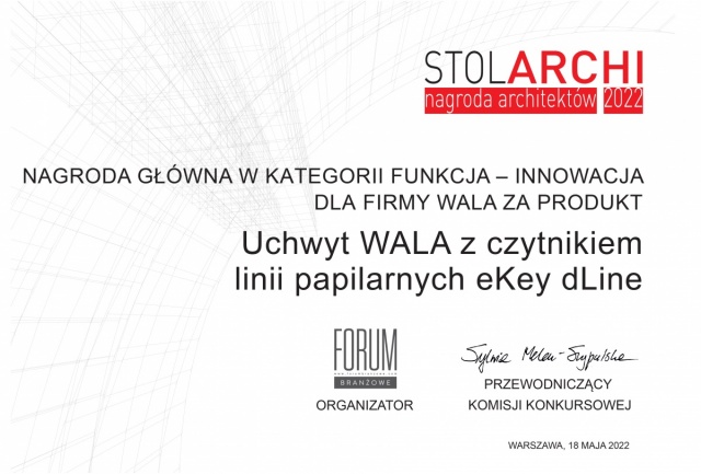 Nagroda architektów w kategorii FUNKCJA - INNOWACJA