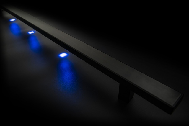 Punkty LED blue w uchwycie QA10