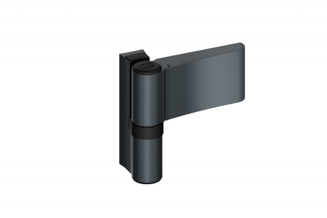 AXL 2 wing hinge for PVC door - RAL7016