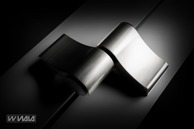 Surface hinges WX 2-wings symmetric INOX