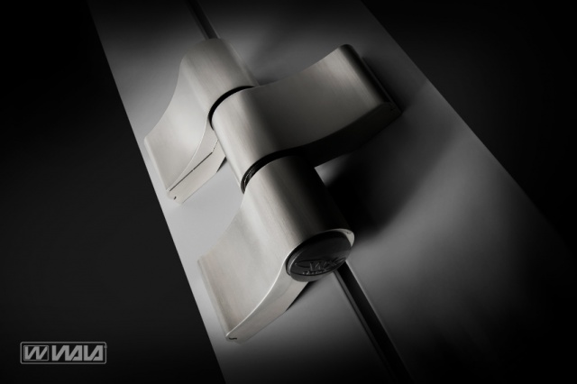 Surface hinges WX 3-wings symmetric INOX