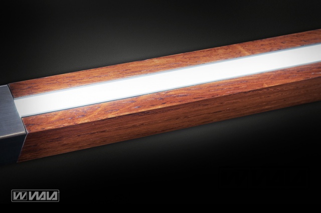 LED strip in the handle