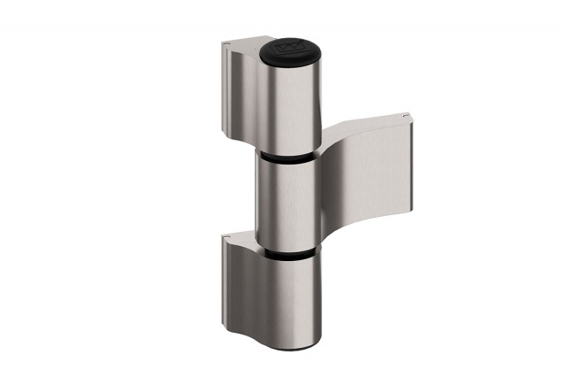 Surface hinges WEX narrow frame 3-wings INOX