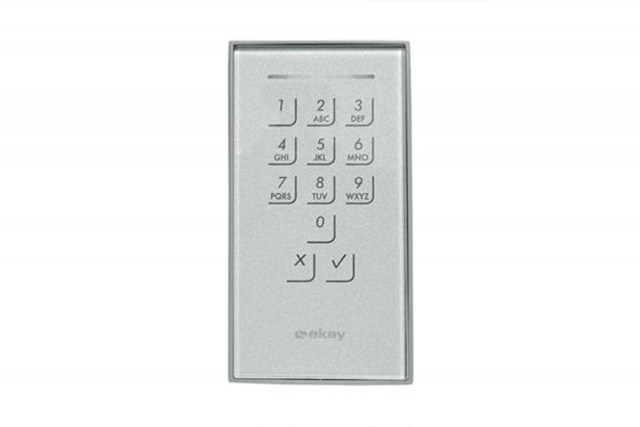 E-KEY INTEGRA KLAWIATURA SZARA