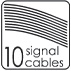 10 cables