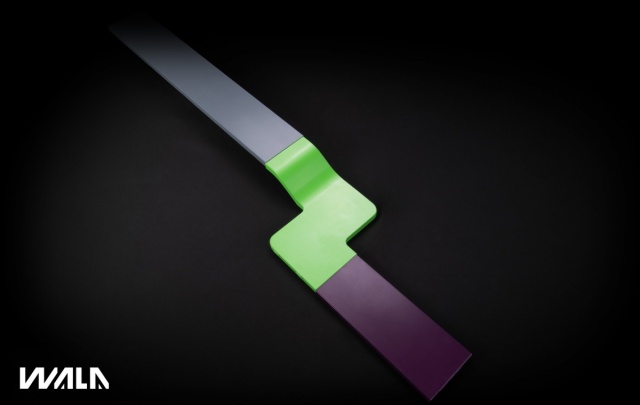 MPS31 T8 80x12 grey+green+purple